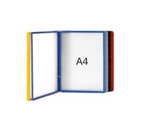 ASerZenith Wall Display Board System Pvc Desktop Flip Display Folder Wall Mount Reference Organizer 20 Double-Sided Po