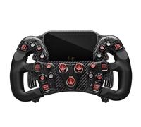 Asetek SimSports Invicta Formula Steering Wheel 4.3" LCD USB-C - Red on Black Ed