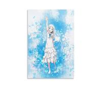 ASEUIYQWEH Anohana The Flower We Saw That Day Anime Poster Wall Art Beautiful Cover Poster Design Painting Decoration Vintage 20x30inch(50x75cm) Unframe-style