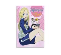 ASEUIYQWEH Arakawa Under The Bridge Anime Poster Wall Art Beautiful Cover Poster Design Painting Decoration Vintage 12x18inch(30x45cm) Unframe-style