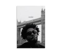 ASEUIYQWEH Brent Faiyaz ‘london Bridge Bw Sonder’ Poster Wall Art Beautiful Cover Poster Design Painting Decoration Vintage 08x12inch(20x30cm) Unframe-style