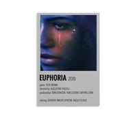 ASEUIYQWEH Euphoria Poster Wall Art Beautiful Cover Poster Design Painting Decoration Vintage 08x12inch(20x30cm) Unframe-style