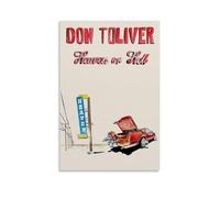 ASEUIYQWEH Heaven Or Hell by Don Toliver Poster Wall Art Beautiful Cover Poster Design Painting Decoration Vintage 12x18inch(30x45cm) Unframe-style