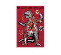 ASEUIYQWEH King Gizzard & The Lizard Wizard Poster Wall Art Beautiful Cover Poster Design Painting Decoration Vintage 24x36inch(60x90cm) Unframe-style