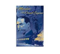ASEUIYQWEH Murder on The Orient Express Movie Poster Wall Art Beautiful Cover Poster Design Painting Decoration Vintage 20x30inch(50x75cm) Unframe-style