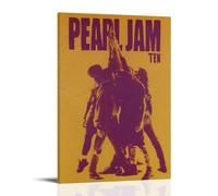 ASEUIYQWEH Ten by Pearl Jam Poster Wall Art Beautiful Cover Poster Design Painting Decoration Vintage 16x24inch(40x60cm) Frame-style