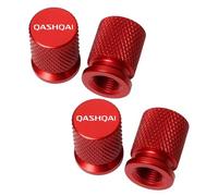 ASEUOG 4pcs Metal Car Tyre Valve Caps for Nissan Qashqai J10 J11 J12 2013-2024 Screw-On Dust Caps,B