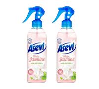 Asevi 400ml White Jasmine Air Freshener Spray x2