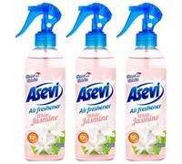 Asevi Air And Fabric Freshener Spray White Jasmine 400Ml (Pack Of 3)