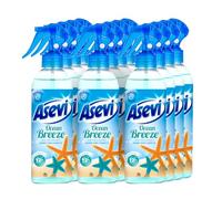 Asevi Air Freshener Spray, Air Fresheners for the Home, Room and Fabric Freshener, Ocean Breeze, Multipack of 12 X 400ml