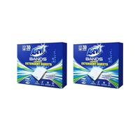 Asevi Bands Power Fresh Laundry Detergent Sheets - Concentrated Liquidless Detergent with Long Lasting Fresh Fragance - 30 Washes (Pack of 2)