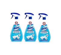 Asevi Bathroom Disinfectant Cleaning Spray - Anti-Limescale & Antibacterial Cleaner - Multipack 3 x 720 ml