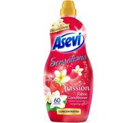 Asevi Concentrated Fabric Softener Sensations Passion 60 Washes, 1.5L