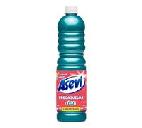 Asevi Concentrated Floor Cleaner Liquid Cian Scent - Fresh and Powerful Cleaning for Laminate, Stone and Hard Surfaces - 1L Bottle