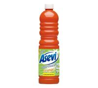 Asevi Concentrated Floor Cleaner Liquid Orange Scent - Fresh and Powerful Cleaning for Laminate, Stone and Hard Surfaces - 1L Bottle