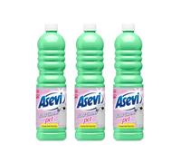 Asevi Concentrated Pet-Friendly Floor Cleaner Liquid - Fresh & Powerful Cleaning for Laminate, Stone & Hard Surfaces - Multipack 3 x 1L Bottles