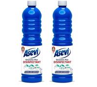 Asevi Disinfectant Floor and Surface Cleaner, Floor Cleaner Liquid, Hard Floor Cleaner, 1L (Pack of 2)