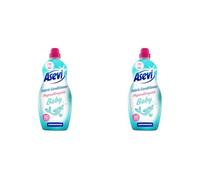 Asevi Fabric Softener, Laundry Conditioner, Liquid Fabric Softener, 1380ML, 60 Washes, Baby (Pack of 2)