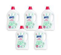 Asevi Laundry Detergent, Washing Liquid Detergent, Laundry Cleanser, 44 Washes, Multipack of 5 X 2376ML (Colonia)