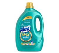 Asevi Max, Hypoallergenic Bio Laundry Detergent, Concentrated Liquid Washing Cleanser, Power, 2500ml, 50 Washes