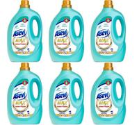 Asevi Max Sanitiser Hypoallergenic Laundry Detergent Washing 50 Washes 2.5L (Pack Of 6)