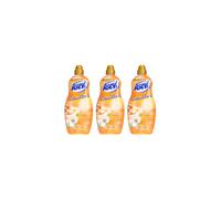 Asevi Sensations Laundry Conditioner, Concentrated Liquid Fabric Softener, Energy, 1.32L, 60 Washes - Pack of 3