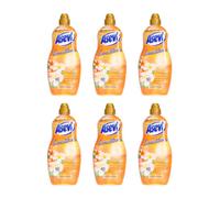 Asevi Sensations Laundry Conditioner, Energy 1.32L, 60 Washes - Concentrated Liquid Fabric Softener - Pack Of 6