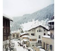 ASEXCE OLGNBY Slim Aarons Landscape Posters and Prints Nordic Wall Art Snow Scene Canvas Painting Aesthetic Pictures for Living Room Decor 50x70cmx1 Frameless