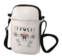 Asexual Pride Crossbody Bag Celestial Luna Moth Rainbow Gay Pride Gay Pride Month Festival Subtle Demisexual, Butterfly-1