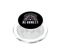 Asexual Quote Be Honest Ace Rainbow PopSockets PopGrip for MagSafe