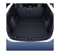 ASFDSG Car Boot Protector For Tesla For Model Y For Juniper 2022-2025 Car Boot Mat Rear Trunk Liner Cargo Leather Floor Carpet Tray Protector Accessories Mats Car trunk mat(Full set black)
