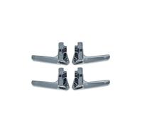 ASFDSG Car Door Handle Car Interior Chrome Front/Rear Left/Right for Seat for Ibiza for Cordoba for Vario 1999 2000-2002 6K0837113 6K0837114 Car Inner Handle(Front Rear LH RH 4Pc)