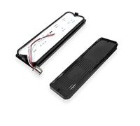 ASFDSG Direction Indicator 2pcs For Chevy For GMC Trucks Fleetside Wideside 1967-1972 Car Taillight LED Assemblies Red Tail Light Brake Lamps Indicator Light(Smoke Lens)