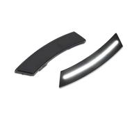 ASFDSG Direction Indicator For Mercury For Milan 2010 2011 2012 Amber White LED Front Bumper Side Marker Turn Signal Lights Parking Flare Lamps Indicator Light(Smoke Lens White)