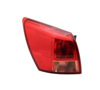ASFDSG Rear Indicator For Nissan For Qashqai 2007 2008 2009 2010 Car Inside Outside Rear Tail Light Signal Brake Lamp Taillights Without Bulb Brake Tail Lights(Outer Left)