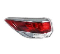 ASFDSG Rear Indicator For TOYOTA For Highlander 2014 2015 2016 Left Right Side Tail Lamp Rear Light Brake With Brake Tail Lights(Outside-left)