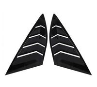 Asfgchh 1 Pair Car ABS Exterior Rear Side Window Shutters Louvers Covers Compatible with Sun Shade Panel Cover for Mondeo 2013-2018