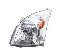 Asfgchh Car Lamp Hoods For Land Cruiser Prado 120 2002-2009 Headlight Front Bumper Headlamp Head Light Covers(Left Manual)