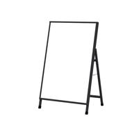Asfgchh Plug-in Power Supply Illuminated Vertical Light Box Sign, Iron Recruitment Billboard with Led, Foldable Advertising Display Stand for Business Show, Office(120cm/47.2in)