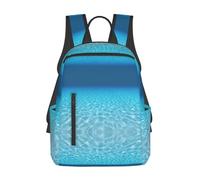 ASFgda Casual Tranquil Underwater Scenery Print Backpack For Men And Women,Durable,Lightweight Travel Back Pack,Ergonomic Shoulder Straps