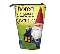 ASFgda Cute Standing Colorful Gnomes Print Pencil Case Pen Holder,Telescopic Pencil Bag for School Office Supplies