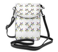 ASFgda Women'S Stars Eastern Stars Printed Small Messenger Bag With Credit Card Slot Mobile Wallet