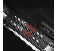 ASFSFF 5 Pcs Car Door Sill Protector for Suzuki SX4 I Sedan 2008-2009, Scratch Resistant Door Sill Bumper Protective Film Kick Plate Guard Door Entry Guards Scuff Cover,A