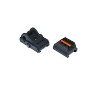 ASG Airsoft EVO 3 Front and Rear Sight Light Weight Softait 21mm Rail 18092