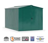 ASGARD Gladiator High Security 7X11 Garden Shed Green