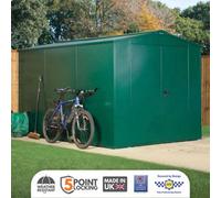 ASGARD Gladiator High Security 7X11 Garden Shed Green