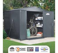 ASGARD Gladiator High Security 7X7 Garden Shed Grey
