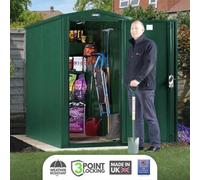 Asgard Sentry 3X7 Garden Shed Green