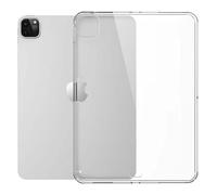 Asgens Clear Case iPad Pro 12.9'' 2020, Transparent Silicone Case Flexible Soft TPU Silicone Protective Cover for Model A2229 / A2233 / A2069 / A2232