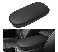 Asgohme Car Center Console Armrest Cover Compatible with Toyota RAV4 2019-2025 Accessories, Premium Leather Arm Rest Box Lid Cover, Middle Console Cover (Black)